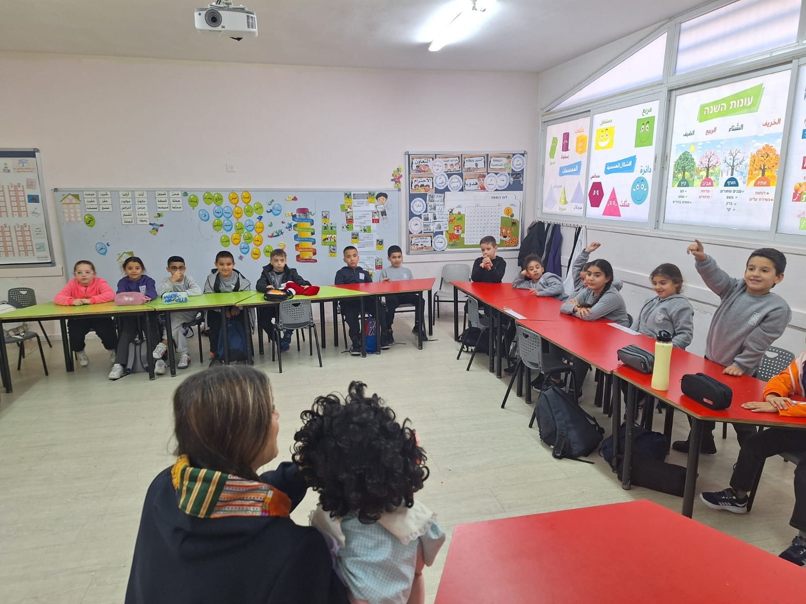 جمعيّة التطوير الاجتماعي-حيفا تحتفي بيوم اللغة العربيّة العالمي في مدارس حيفا العربية · صورة 5