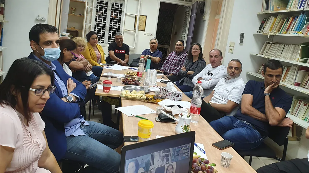 ماضون في مسيرة التّغيير والتّمكين والتّطوير - تقرير الأنشطة والمشاريع 2021 · صورة 1